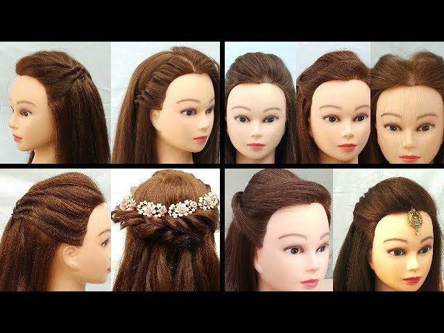 8 New Party Open Hair Hairstyles With Kurti | Simple Hairstyles | Hair  Style Girl Easy - YouTube