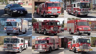 Fire Trucks Police & EMS Responding Compilation 2024 #5: April 2024 Recordings