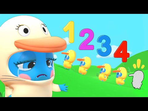 🐣🐤🐥 Five Little Ducks 🐣🐤🐥| Happy Mother's day | Family nursery rhymes & songs for kids
