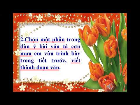 TLV Lớp 5 - Luyện tập tả cảnh