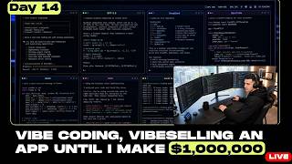 Celebrity Day 14 - Vibeselling and Vibecoding my startup to a Million dollar Profile