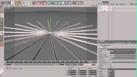 C4D R10 move object in array