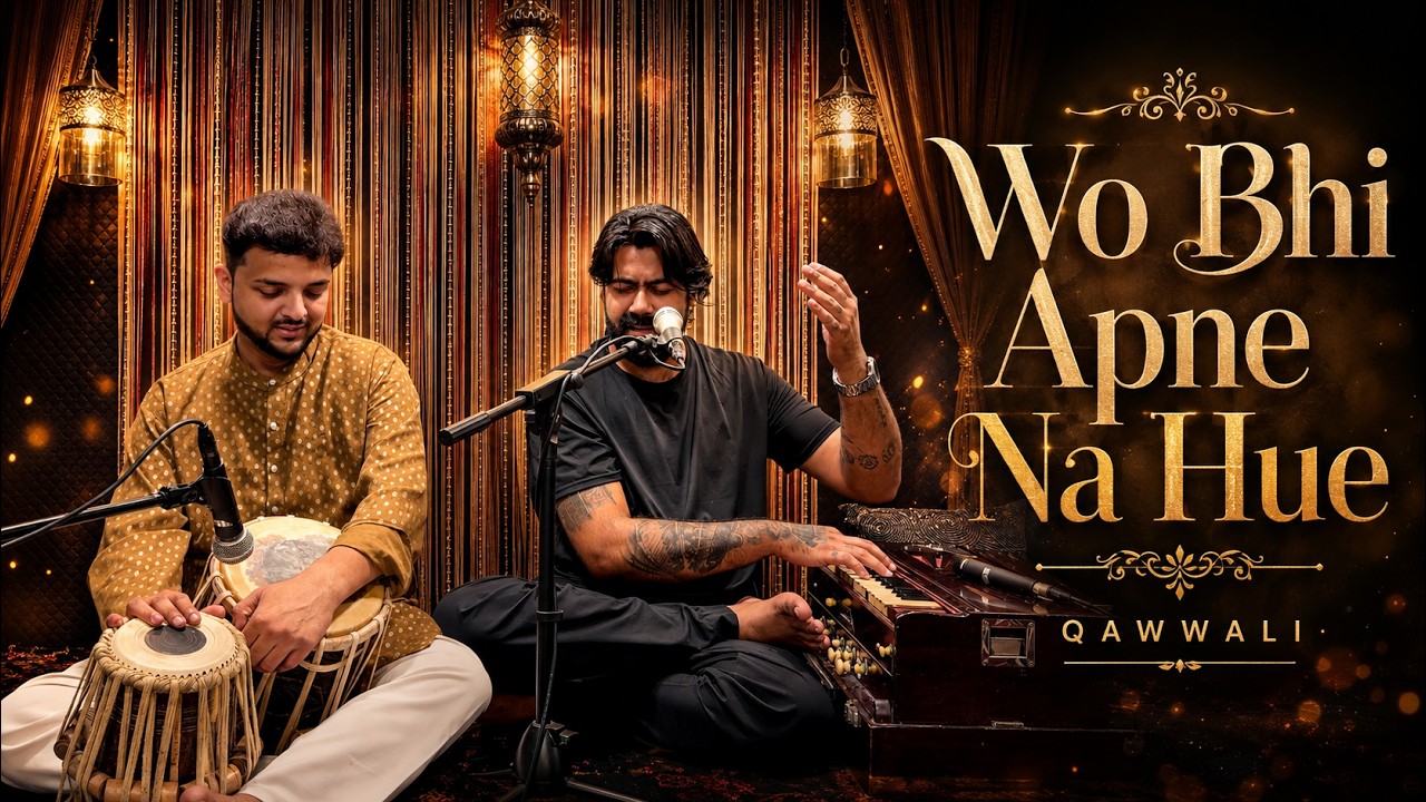 Wo bhi apne na hue | Live Singing | Qawwali Wo bhi apne na hue | Live Singing | Qawwali