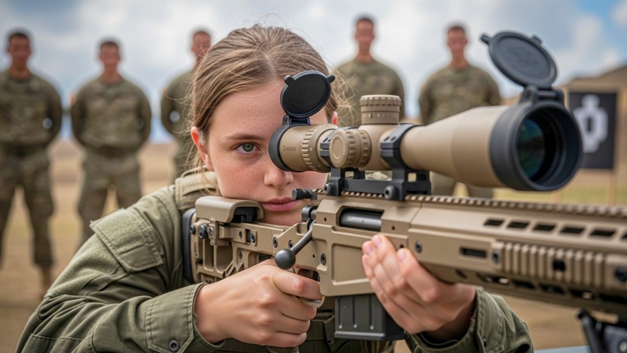“That Gun Is Taller Than You!” They Mocked Her—Then The Female Sniper Broke The 3200m SEAL Record
