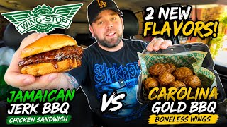 Wingstop s NEW Jamaican Jerk vs Carolina Gold BBQ