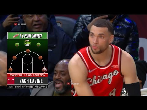 Zach LaVine 1st Round 2022 NBA 3 Point Contest