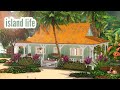 Island life  the sims 4 cc speed build