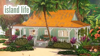 island life \\ The Sims 4 CC speed build