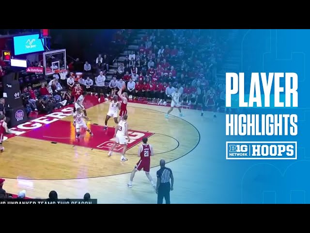 Rienk Mast 26 PTS 8 REB vs. Rutgers | Nebraska Basketball | 02/07/2026