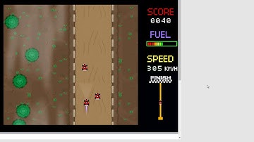 Fight for the Road (own game based in NES Road Fighter)