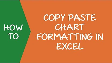 How to Copy Chart/Graph Format in Excel