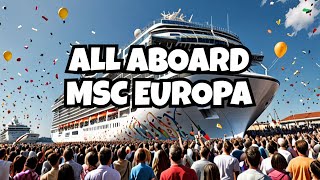 MSC World Europa Cruise Embarkation Day | Travel Vlog