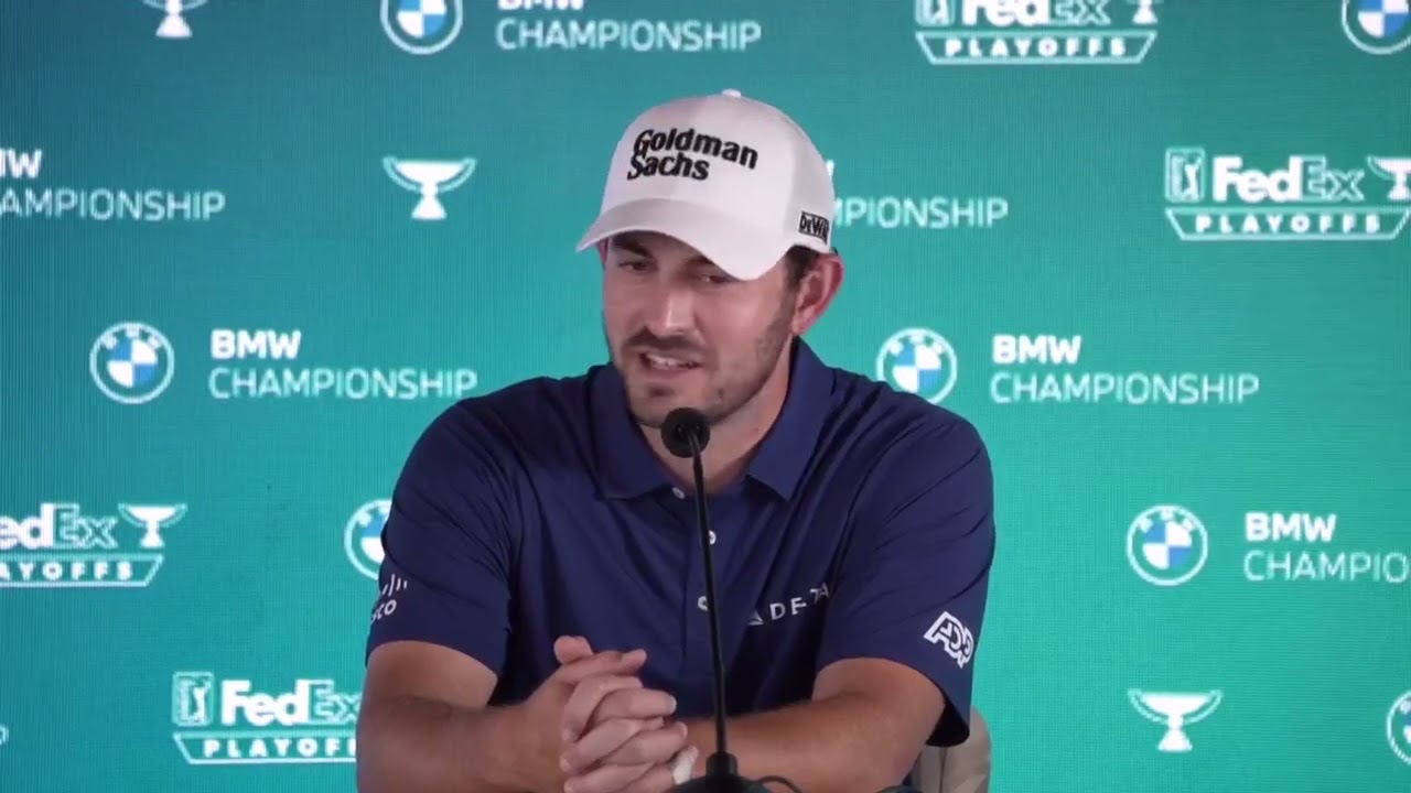 Patrick Cantlay Tuesday Press Conference 2023 BMW Championship © PGA Tour