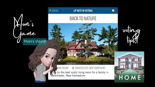 Design Home Voting Tips and Game Play ▶ screenshot 4