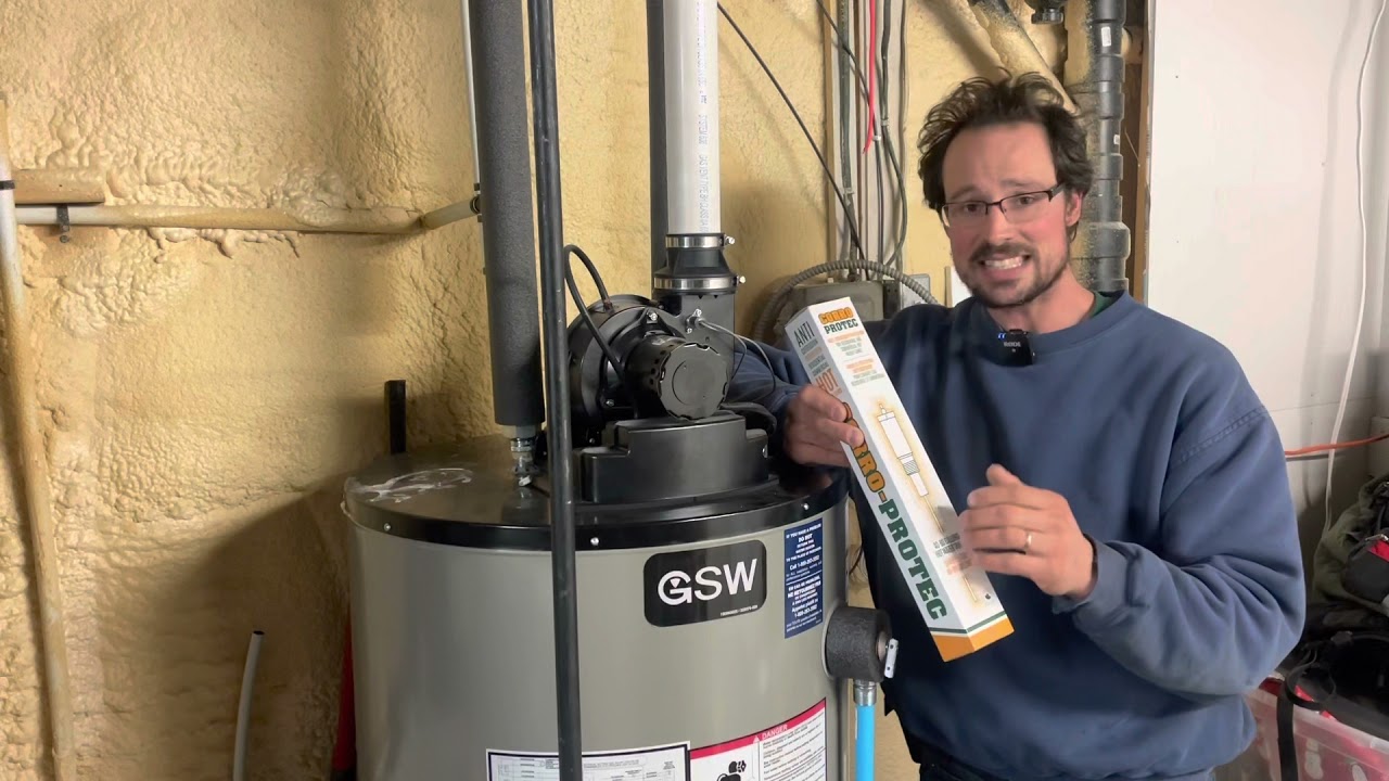 Smelly Hot Water Fix - Electric Anode Installation - YouTube