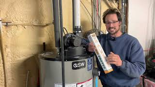 Smelly Hot Water Fix  Electric Anode Installation