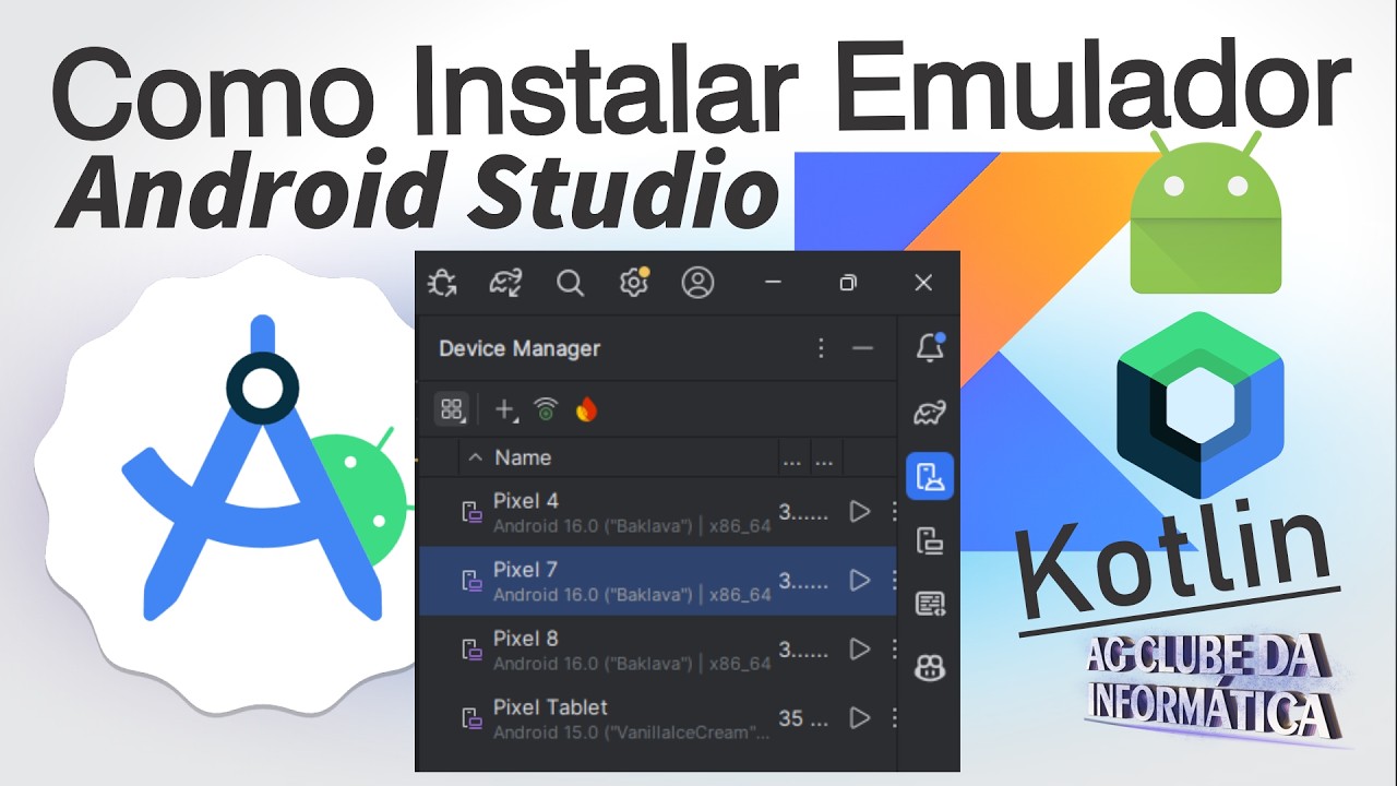 Como Instalar Emulador no Android Studio para Testar Seus Apps
