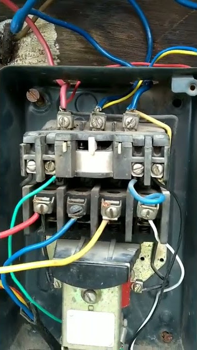 How to DOL Starter Connection 3 Phase