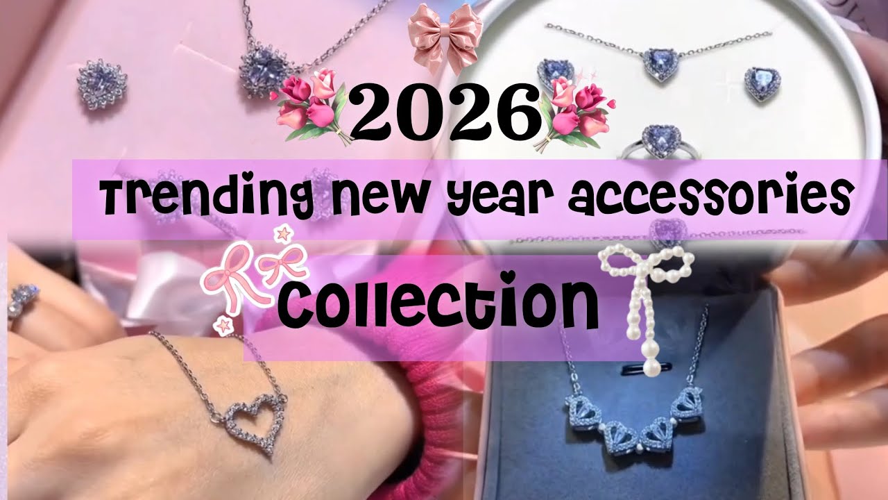 💎✨Trending New Year Accessories Collection 2026 ✨ | Party Wear Jewelry & Fashion Trends