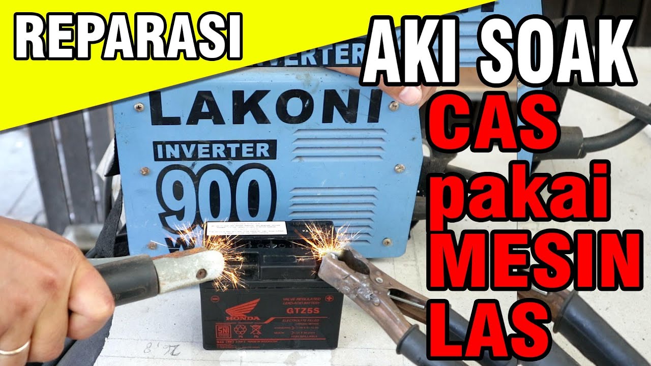 CARA PERBAIKI AKI KERING Honda SOAK DROP LEMAH DENGAN TAMBAH AIR AKI