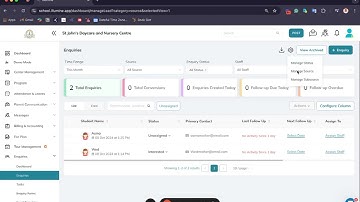 Video - 1 How to Manage Status and Sources of Enquires