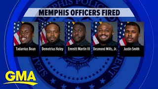 5 officers fired after traffic stop death of Tyre Nichols | GMA