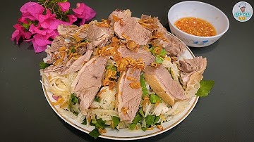 GỎI VỊT CHUỐI CÂY thơm ngon hấp dẫn | Bếp Của Vợ