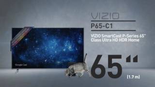 VIZIO SmartCast 65″ Class P-Series – 4K Ultra HD, Smart, LED Home Theater Display – 2160p, 240Hz (P65-C1) All-New 2016 VIZIO P65-C1 SmartCast™ P-Series™ 65” Class Ultra HD HDR // Full Specs Review #VIZIO