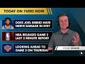 DEVELOPING 76ers News: Joel Embiid Nerve Damage In Eye? NBA ADMITS Sixers Got Screwed,  Game 3 Keys