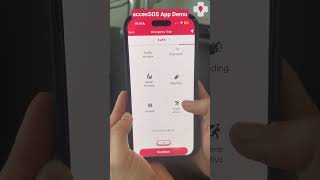 How to Text to 911 quickly. Take a look inside the accesSOS app!