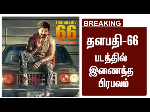 " Thalapathy 66 "படத்தில் இணையும் பிரம்மாண்ட பிரபலம் | Thalapathy Vijay  Update Today