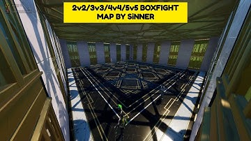 2v2/3v3/4v4/5v5 BOXFIGHT MAP BY SiNNER
