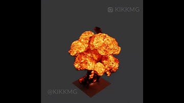 blender explosion simulation | physics simulation |  blender cycles