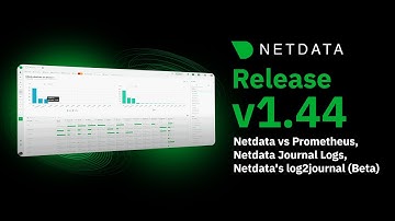 Release v1.44: Netdata vs Prometheus, Netdata Journal Logs, Netdata