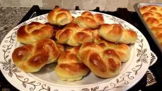 لفة الخميره Sweet Dinner Rolls .......Linda S kitchen مطبخ ليندا