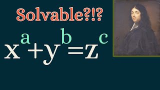 Like Fermat's equation but solvable...