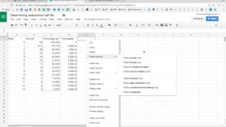 How to make an x y scatter plot in google sheets excel and fit a trendline