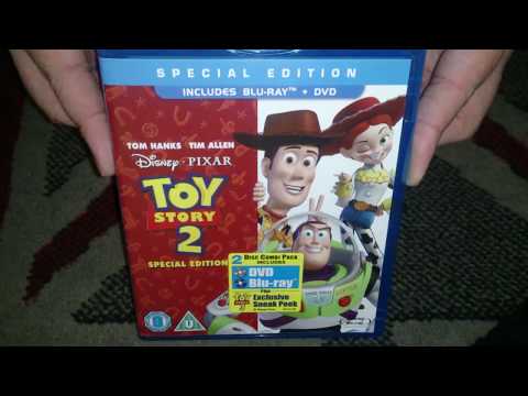 Nostalgamer Unboxing Toy Story 2 On Blu-Ray And DVD UK