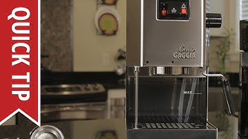 Quick Tip: Temperature Surfing a Single Boiler Semi-Auto Espresso Machine