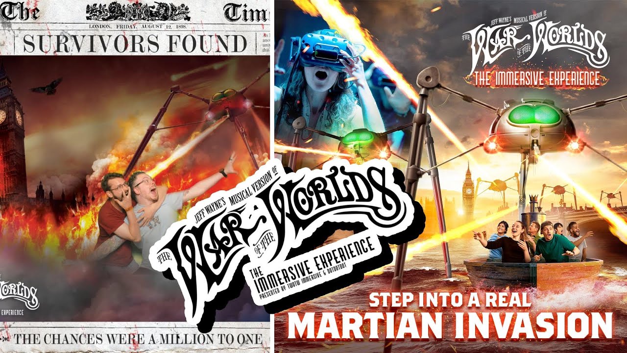 THE WAR OF THE WORLDS IMMERSIVE EXPERIENCE LONDON VLOG & REVIEW YouTube