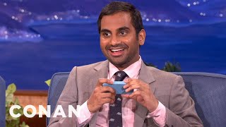 Aziz Ansari's Adventures With Geraldo Rivera | CONAN on TBS