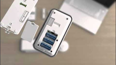 Verisure keypad insert battery