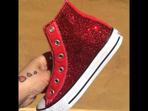 blinged out chucks