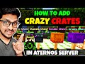 How to add crazy crates in aternos server  add custom crates  crazy crates tutorial