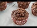 Muffins Veganos de Plátano con Chocolate