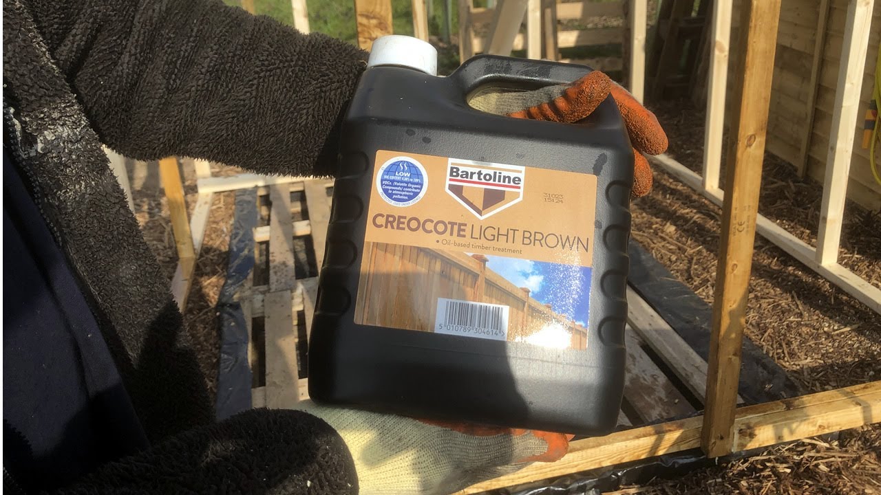 Bartoline Creocote Light Brown Oilbased Timber Treatment 4 Litre