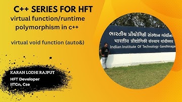 How virtual function works in c++? || C++ for HFT || object oriented programming using C++