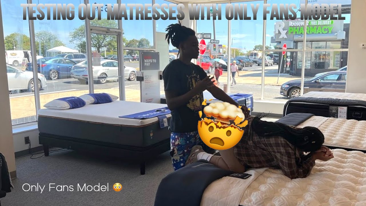 Testing Out Mattresses With Jasmine… Onlyfans Model🫢 - YouTube