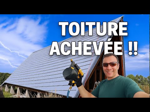 Miniature de Maison en A autonome : toiture terminée — Vidéo 158