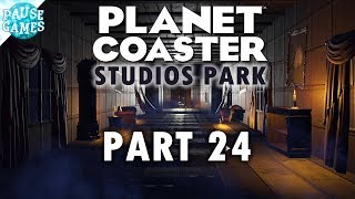 Planet Coaster Studios Pack DLC / Clapboard Studios Build Part 24: Horror Area Drop Ride First Scene